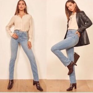 Reformation Aubrey High Straight Jean